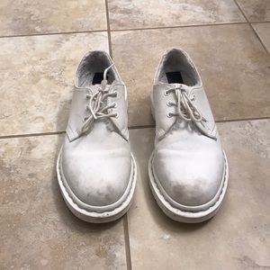 White Dr. martens